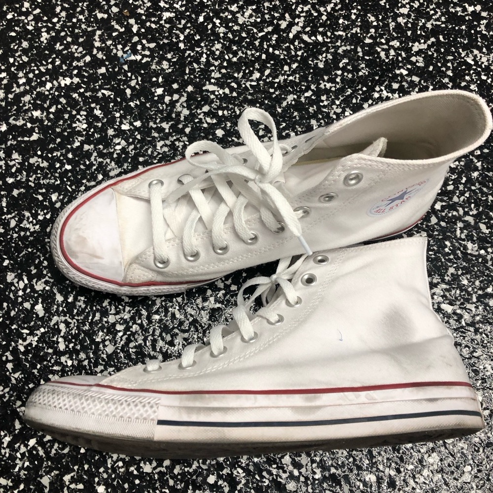 Converse High-Top Sneakers white Sz 9.5
